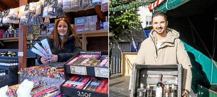 Auf dem Augsburger Christkindlesmarkt wird ihr Jugendtraum Wirklichkeit