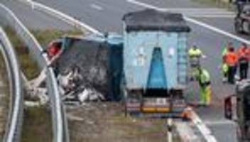 Verkehr: Mehr schwere Lkw-Unfälle auf Thüringens Autobahnen