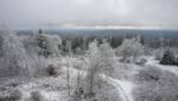 wettervorhersage: schnee zum wochenstart in rheinland-pfalz und saarland