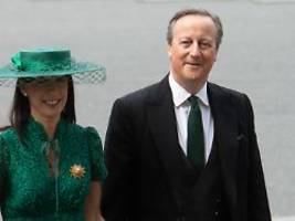 Ehefrau drängte ihn zu Check-Up: Britischer Ex-Premier David Cameron hatte Prostatakrebs