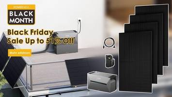 Black Week bei Powerness: Balkonkraftwerk mit Speicher direkt abholen und sparen