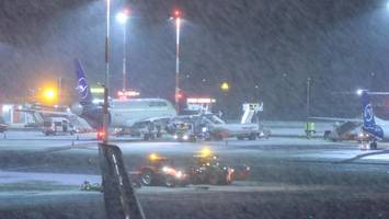 In Bildern: Der erste Schnee in diesem Jahr in Hamburg