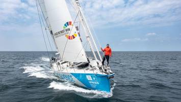 Gefährliche Mission: Boris Herrmann mit neuer Yacht in der Antarktis