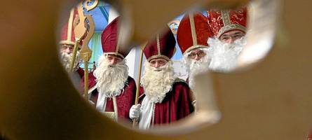 Ein Nikolaus zum Mieten: Wie die Arbeitsagentur Kinder erfreut