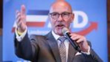 Vorbereitung auf Landtagswahl: AfD-Chef Kleinschmidt von Rückkehr in den Landtag überzeugt