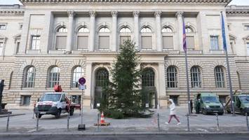Nach Transport-Panne: Happy End für Weihnachtsbaum am Abgeordnetenhaus