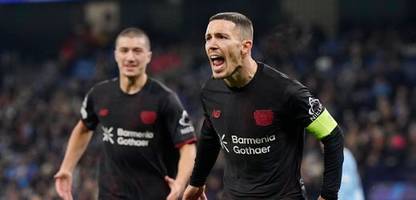 Champions League: Bayer Leverkusen gewinnt bei Manchester City