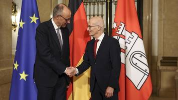 friedrich merz ist in hamburg – sondersitzung des senats