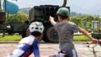 taiwan: china droht nach japans geplanter waffenstationierung nahe taiwan