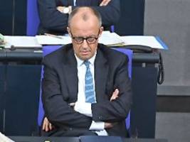 merz in generaldebatte: halten reformtempo hoch - und könnten noch mehr fordern