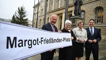 Ein Platz für Margot Friedländer: Wieso es besonders schnell gehen soll