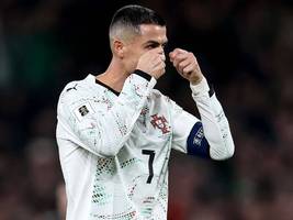 Sperre auf Bewährung: Ronaldo nach Platzverweis beim WM-Eröffnungsspiel doch nicht gesperrt