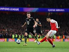 der fc bayern nach der niederlage beim fc arsenal: vielen dank für die tore!