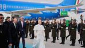 Pontifex: Papst Leo XIV. für erste Auslandsreise in Türkei gelandet