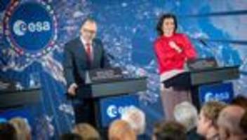 Raumfahrt: Deutschland zahlt Rekordsumme an Raumfahrtbehörde