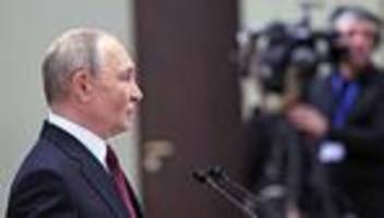 Russischer Angriffskrieg: Wladimir Putin fordert Rückzug der Ukraine als Bedingung für Kampfende