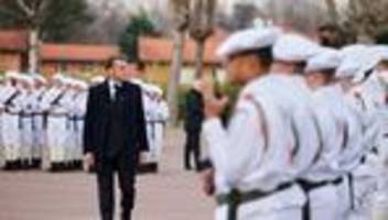 Wehrdienst: Emmanuel Macron kündigt neuen freiwilligen Wehrdienst in Frankreich an