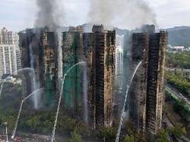 Brennende Wohntürme: Was wir über den Hochhausbrand in Hongkong wissen