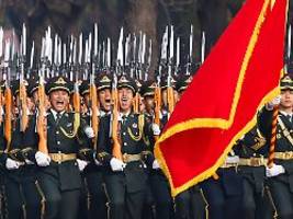 können jeden feind besiegen: china droht japan unverhohlen mit militärischer stärke