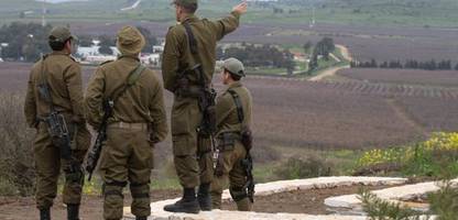 israel – golanhöhen: siedlergruppe dringt nach syrien ein