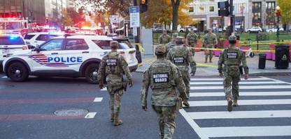 Schüsse auf Nationalgardisten in Washington, D.C.: Donald Trump sieht sich bestätigt