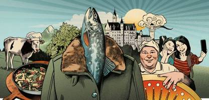 Dieser Fisch sieht aus wie eine Himbeerrolle!