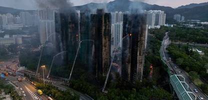 Hongkong-Brand: »Für keine Feuerwehr der Welt beherrschbar«