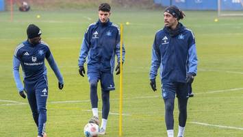 gute nachrichten vom hsv-training und eine Überraschung