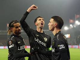 fußball: stuttgart siegt, seine fans erhalten ein betretungsverbot