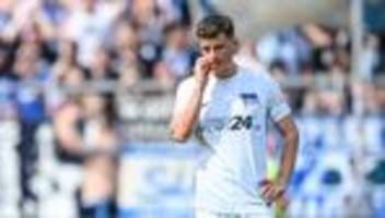 2. Fußball-Bundesliga: Einsatz von Hertha-Profi Demme gegen Holstein Kiel fraglich