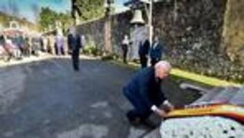 spanischer bürgerkrieg: steinmeier betont deutsche verantwortung für zerstörung von guernica