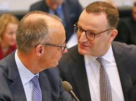 hoffnung auf rentenmehrheit: merz schickt spahn zur bewährung durch die fraktion