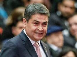wegen drogenschmuggels in haft: trump will honduras' ex-präsidenten hernandez begnadigen