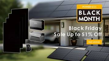 Black Friday Deal: Powerness Balkonkraftwerke mit Speicher ab nur 1.259 € sichern
