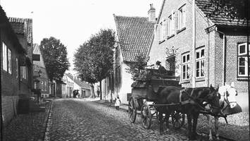 historische bilder: so sah wedel an der elbe vor 150 jahren aus