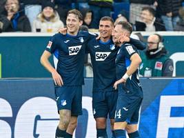 Bundesliga: Hoffenheim schleicht sich Richtung Champions League