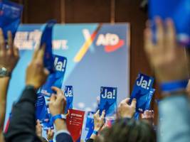 Neue AfD-Jugendorganisation: Drinnen Imagepflege, draußen Wasserwerfer