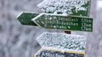 Adventswochenende: Bis zu 23 Zentimeter Schnee im Thüringer Wald
