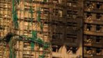 Brände: Acht weitere Festnahmen nach Großbrand in Hongkong