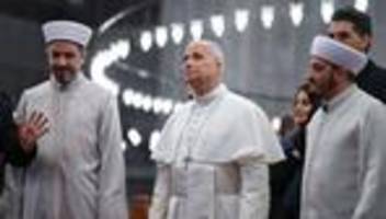 Papst Leo in Istanbul: Er will Freundschaft mit den Muslimen