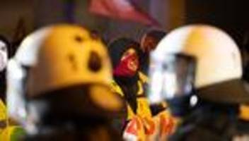 Proteste: Blockierte Straßen bei Protesten gegen AfD-Jugend in Gießen