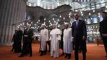 Türkei: Papst besucht die Blaue Moschee in Istanbul