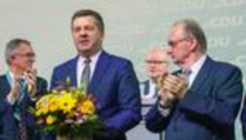 landtagswahlen in sachsen-anhalt: spitzenkandidat sven schulze bleibt cdu-landeschef