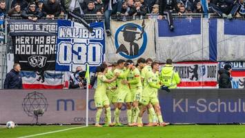 hertha-noten: seguins schockmoment, kownacki könig von kiel