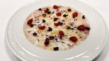 Carpaccio vom Loup der Mer von Florian Glauert