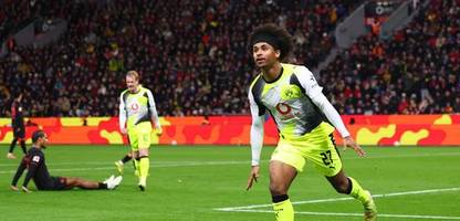 Fußball-Bundesliga: Borussia Dortmund gewinnt Topspiel gegen Bayer Leverkusen