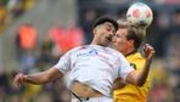 2. Fußball-Bundesliga: Rassistischer Vorfall beim Spiel Dresden gegen Düsseldorf