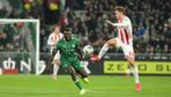 fußball-bundesliga: super ärgerlich: werder verpasst kontakt nach oben