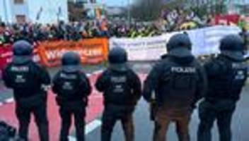 Proteste gegen AfD-Jugend: Mindestens 36 Verletzte nach Protesten in Gießen