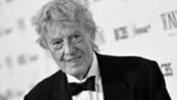 Todesfall: Britisches Königshaus würdigt gestorbenen Stoppard als Genie